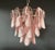 Italian Vintage Pink Murano Glass Lattimo Rondini Chandelier, 1990s For Sale - Image 17 of 17