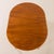 Wood Danish Round Teak Expandable Table with 2 Leaves, 1960s For Sale - Image 7 of 14