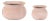 Distressed Rustic Iron Pot (Set of 2) For Sale