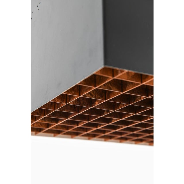 This rare flush mount ceiling lights, produced by laaksonen & poika in finland during the 1960s, is a compelling example...