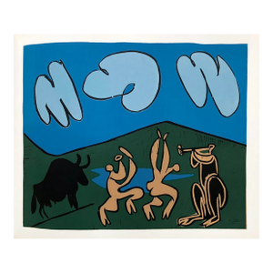 Picasso 32 Bacchanale Au Taureau Noir