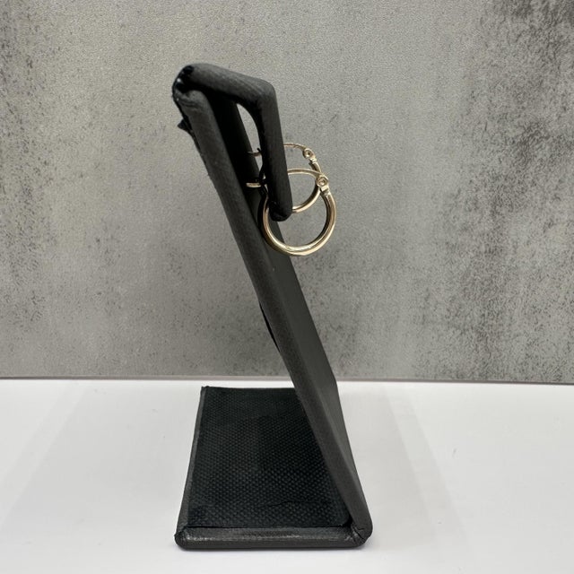Tube Hoop Huggie Earrings 14kt Yellow Gold 14.8mm 2.1mm Hollow New, Pair For Sale - Image 4 of 6