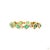 2.51 Carat Round Brilliant Cut Diamond Emerald Gold Bracelet For Sale In New York - Image 6 of 9