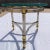 Jansen Style Chrome & Brass Demi-Lune End Tables in Baguès For Sale - Image 11 of 13