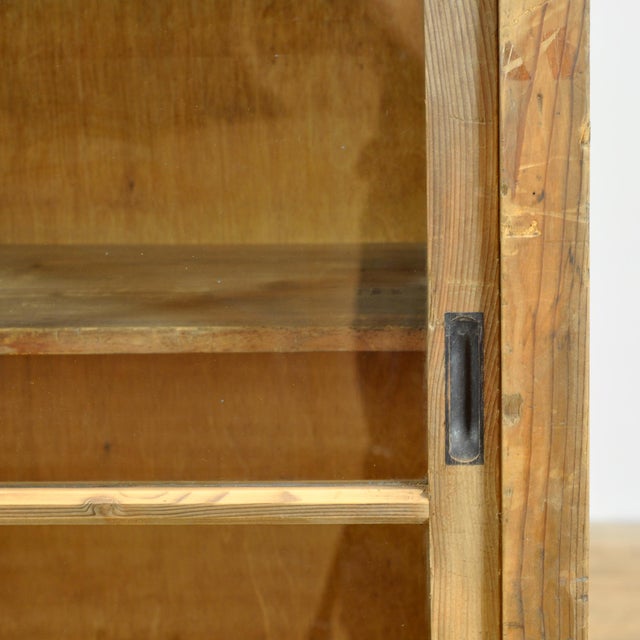Brown Japanese Display Cabinet, 1950 For Sale - Image 8 of 17