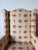 Vintage Hollywood Regency Style Floral Upholstered Wingback Lounge Chairs – A Pair For Sale - Image 10 of 15