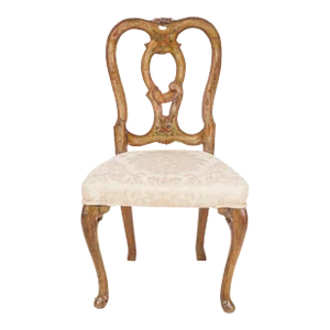 Antique 19th C Venetian Side Chair