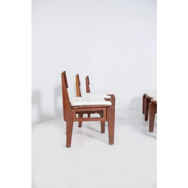 Vintage Italian Chairs by Vito SanGirardi for the Pallante Shop, Set of 6 For Sale - Image 13 of 18