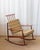 Wood 1960s Danish Modern Rocking Chair in the Style of Edmund Spence For Sale - Image 7 of 14