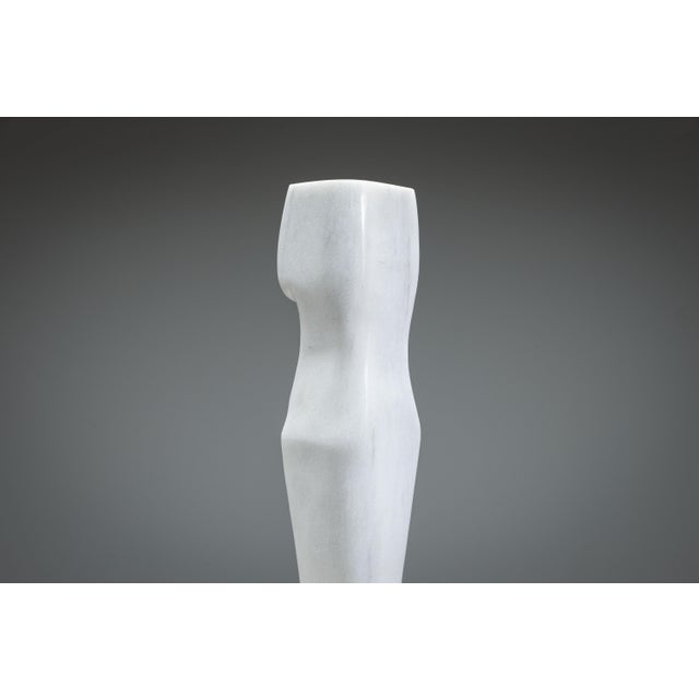 Abstract White Torso, 1970s, Marble For Sale - Image 14 of 15