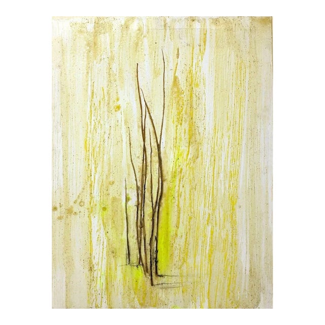 Grass Marks - wax pigments and grass blades - by Claudio Palmieri - 2010 2010 For Sale