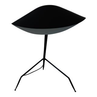 Editions Serge Mouille Tripod Black Desk Lamp Authentic, Us For Sale