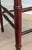 Late 19th Century Victorian Mahogany Chair Spindle Back Cane Seat For Sale - Image 10 of 12