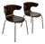 West Elm Mod Wrap Dining Chairs, Pair For Sale