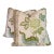Brunschwig & Fils Bellary Floral Pillows in Aqua/Taupe With Multi Cord For Sale