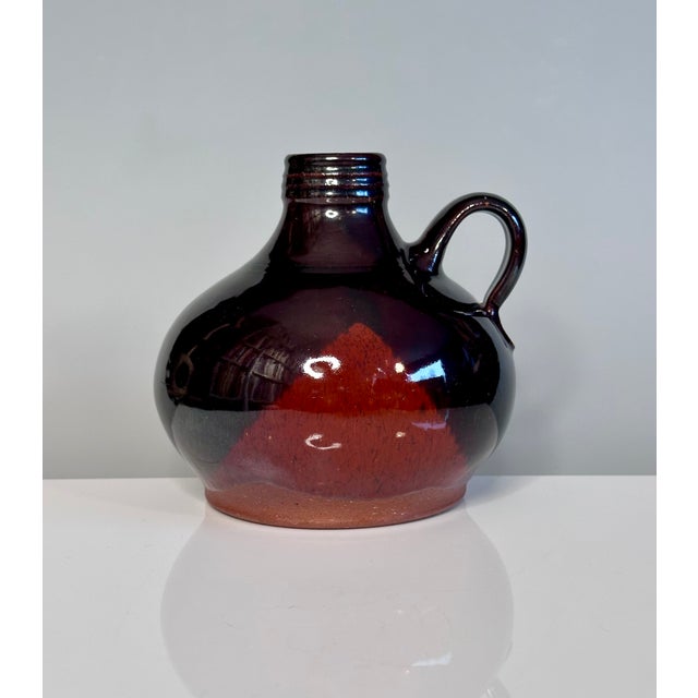 Studio Ceramic Art Jug Vase from Helma Klett, Germany, 1950s For Sale - Image 11 of 11