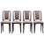 Art Noveau Bentwood Chairs from Thonet, 1905, Set of 4 For Sale