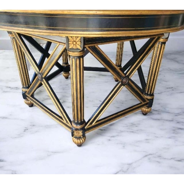 Hollywood Regency Neo-Classical Style "Quince" Accent or Foyer Table Designed by Maitland-Smith. For Sale - Image 3 of 3