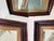 “Cabin Fern" Green Abstract Art in Antique Frame, Transitional Living Room Art by JTS For Sale - Image 11 of 11