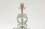 Green Italian Bronze Midcentury Table Lamps with Scrolling Motifs, on Lucite Bases For Sale - Image 8 of 12