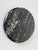 1980’s Vintage Carved Green Marble Abstract Sculpture on Black Marble Base, Unsigned For Sale - Image 9 of 12