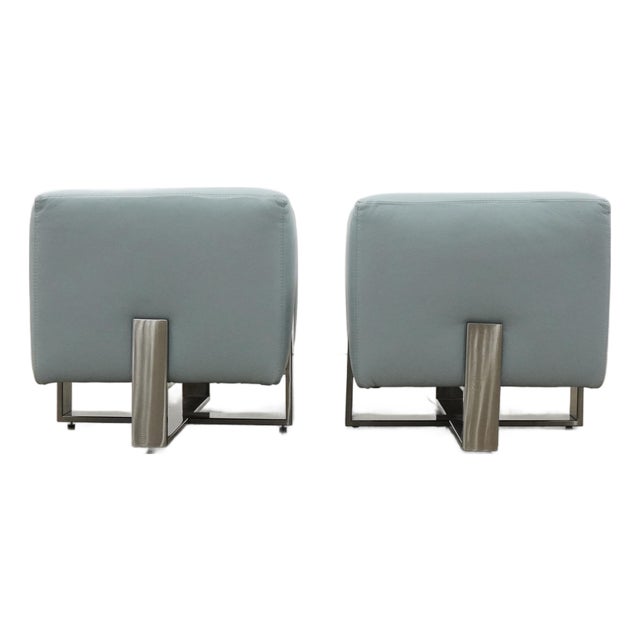 Lillian August Danielli Ottomans (Set of 2) For Sale