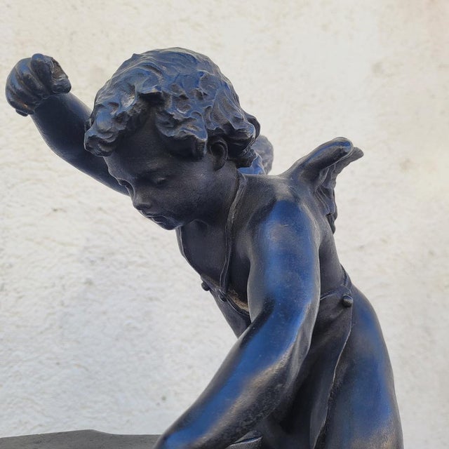 Amours Forgerons, 19th Century, Bronzes, Set of 3 For Sale - Image 13 of 15