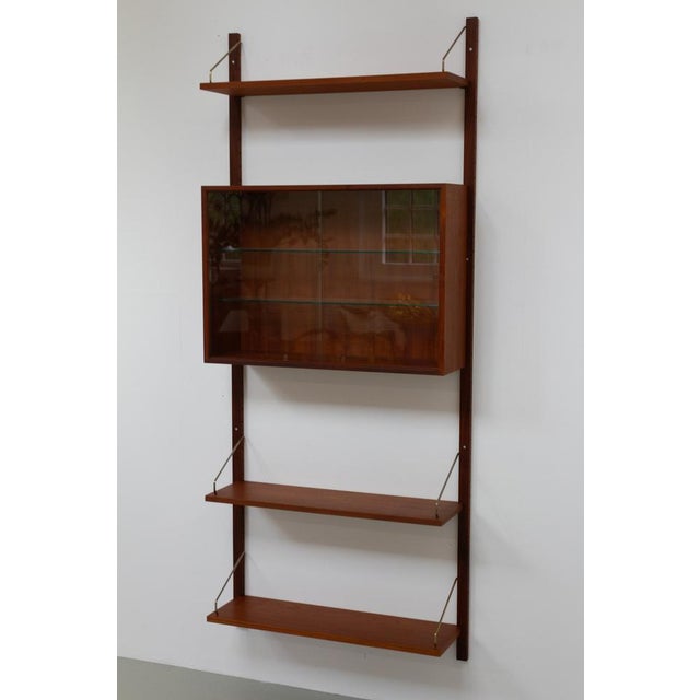 Mid-Century Modern Danish Modern 1-Bay Modular Teak Wall Unit by Poul Cadovius for Cado, 1960s For Sale - Image 3 of 18