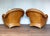 Gold French Coastal Boho Bamboo and Rattan Conservatory Studio Armchairs, 1970s, Set of 2 For Sale - Image 8 of 18