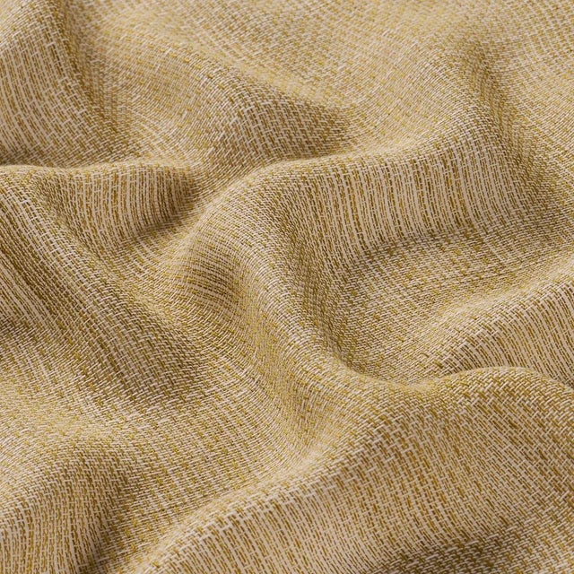 Contemporary Schumacher Great Basin Sheer Fabric In Maize For Sale - Image 3 of 3