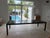 2000 - 2009 Giant Parsons Table in Black Lacquer With 3 Leaves For Sale - Image 5 of 11