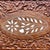 Vintage Indian Sheesham Wood Hand Carved Floral Bone Inlay Jewelry Keepsake Box 1970s For Sale In New York - Image 6 of 10
