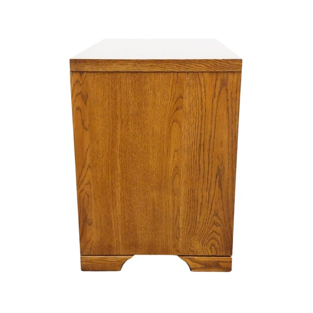 Thomasville Furniture Kallista Collection Contemporary Transitional 27" Cabinet Nightstand 25812 For Sale - Image 13 of 14