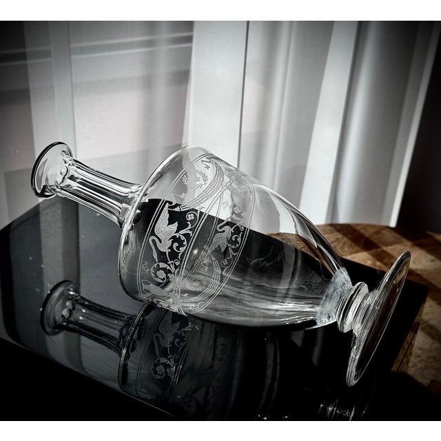 French Cognac Decanter by Baccarat, 1920s For Sale - Image 6 of 11