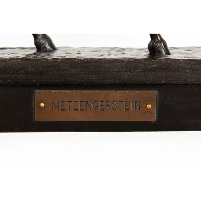 French Antique Bronze Sculpture of Racehorse by Francois Peyrol Ca. 1910 For Sale - Image 16 of 18