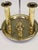 Antique French Brass Two-Light Bouillotte Lamp with Tôle Shade, 1850 For Sale - Image 11 of 18