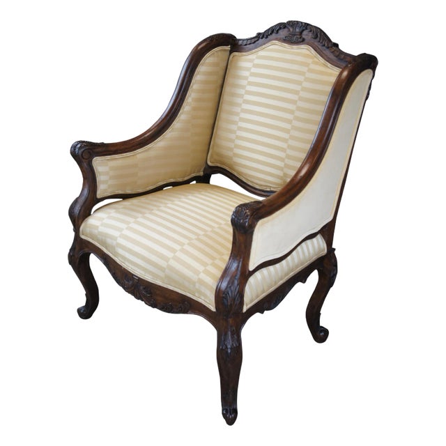 John Richard Alexander & Mary Louis XVI Club Lounge Library Armchair For Sale