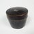 Small Mid 20th Century Brown Lidded Pottery Jar For Sale - Image 4 of 7
