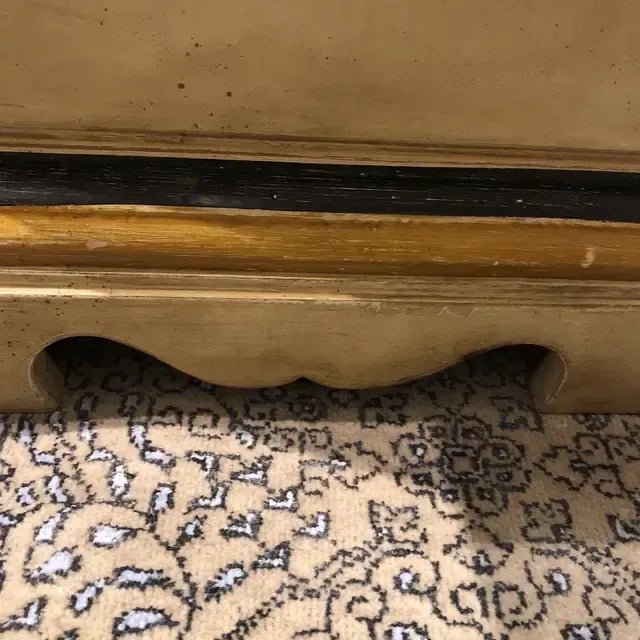 Traditional 1990s Vintage Italian Hand Painted Trunk For Sale - Image 3 of 10