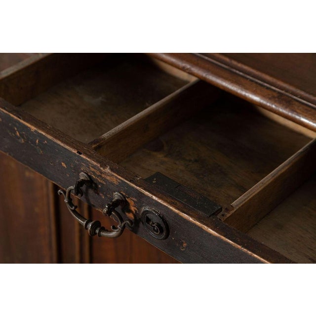 Large 19th Century French Mahogany & Pine Painted Counter Drawers, 1870s For Sale - Image 17 of 18