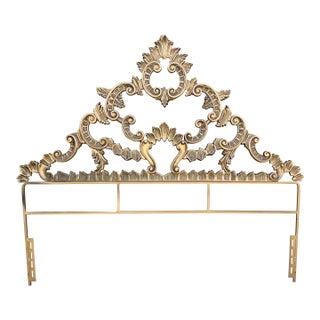 1960's Rococo Headboard For Sale