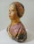 Vintage Esther Hunt Chalkware Bust c 1920s. This beautiful young lady with an expression on her face that melts hearts is...