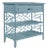 Chippendale End table, Pool Blue For Sale