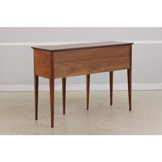 Bench Made Walnut 3 Drawer Huntboard Sideboard For Sale - Image 14 of 14