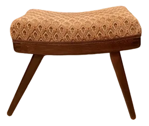 Footstool 3-1021 from Gustav Bergmann, Germany, 1950s