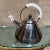 1980s Vintage Alessi Tea Kettle Stainless White Italy For Sale - Image 11 of 12