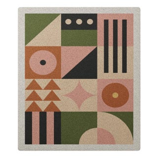 Tapis Kids #03 Modern Patterned Wool Rug by TAPIS Studio For Sale