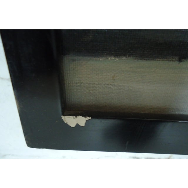 1960s Modern Painting of an Artist Painting For Sale - Image 9 of 13