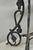 Vintage French Art Nouveau Style Heavy Wrought Iron Garden Planter Plant Stand For Sale - Image 14 of 17