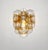 Vintage Italian Murano Wall Lights with 10 Amber Trasparent Glasses, 1990s, Set of 2 For Sale - Image 18 of 18